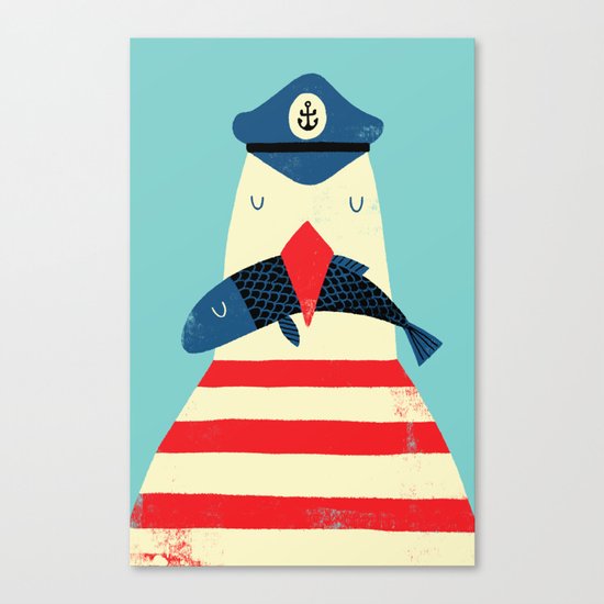 A Sailors Life For Me Canvas Print