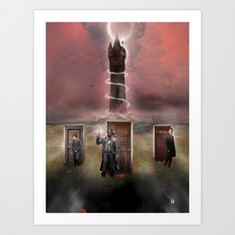 To the Dark Tower Came Art Print
