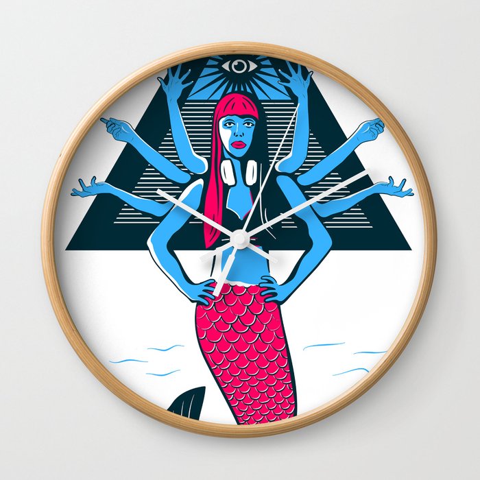 Siren Wall Clock