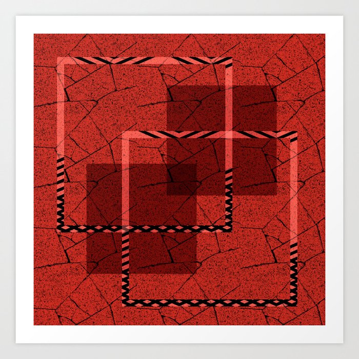 Abstract Grunge Background Art Print By Marinaklykva Society6