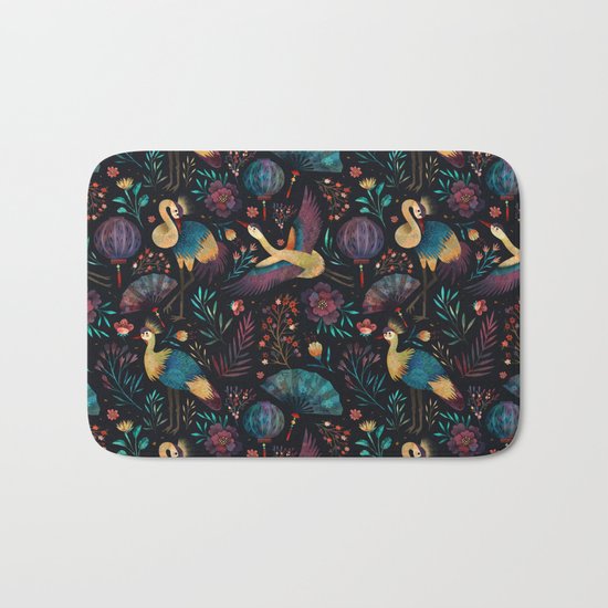 Oriental pattern Bath Mat