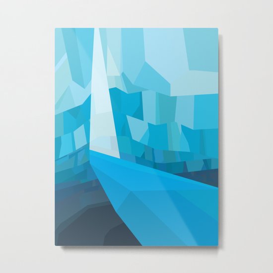 Superheroes SF Metal Print