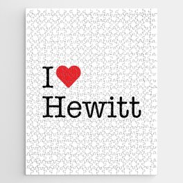 I Heart Hewitt, TX Jigsaw Puzzle