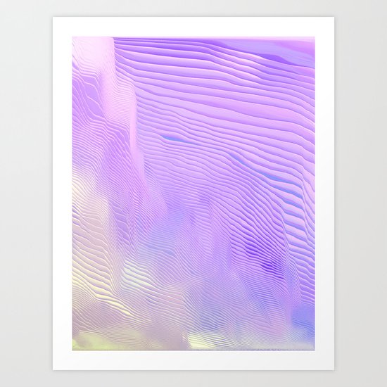 The fragrance separate to the flower Art Print