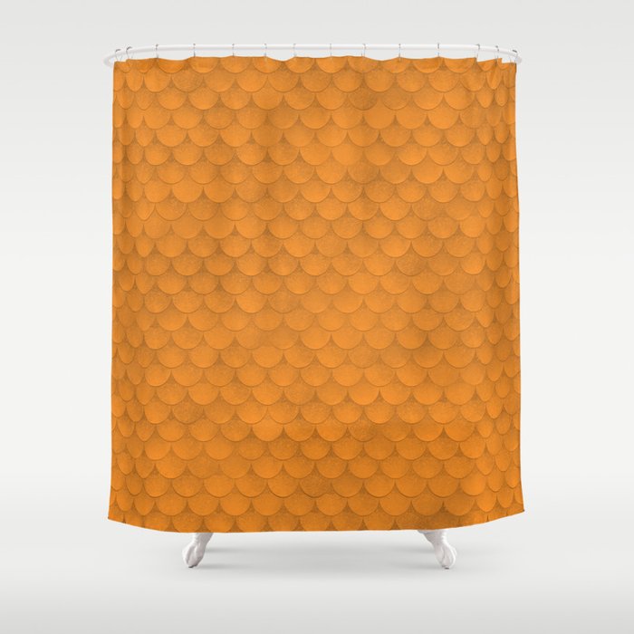 Aquaman Scales Shower Curtain