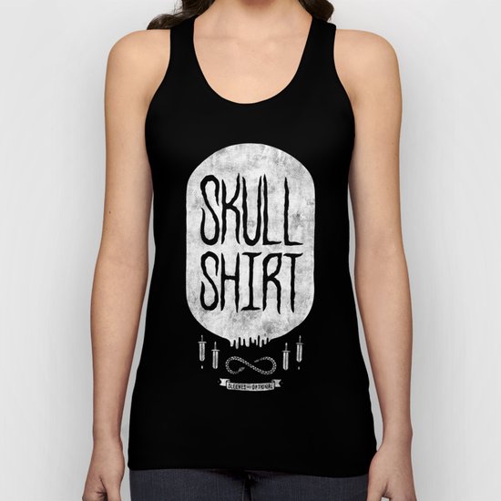 Skull Shirt Unisex Tank Top