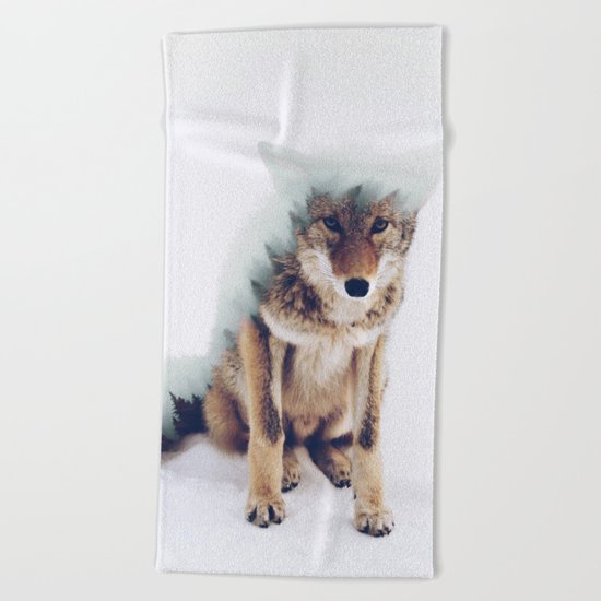 The Wolf Beach Towel