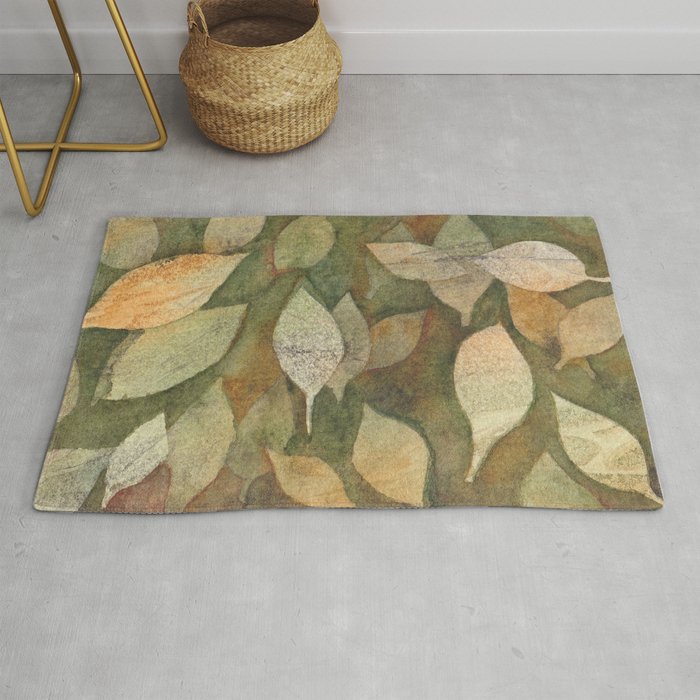 Autumn leaves Rug