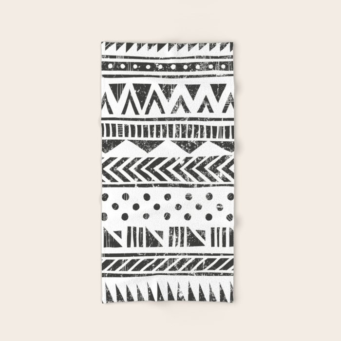 Aztec towels best sale black and white