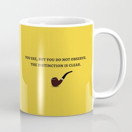 Sherlock Holmes Quote III Mug