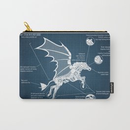 Steampunk Pegasus Carry-All Pouch