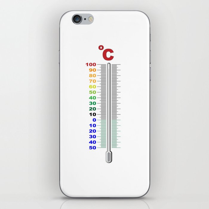 A Temperature Thermometer iPhone Skin