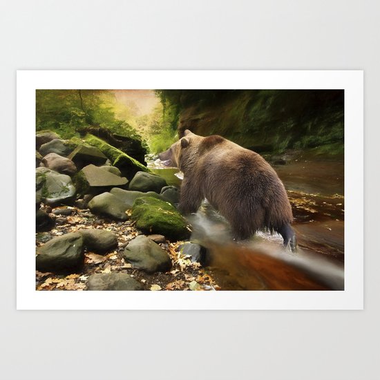 Grizzly Creek Art Print