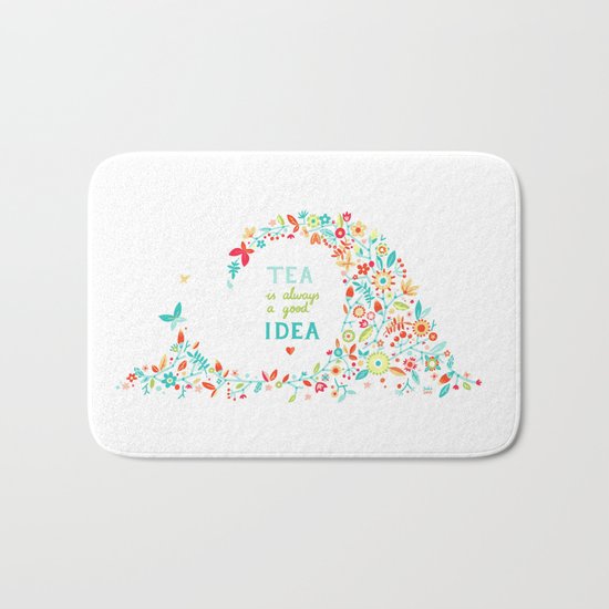 Tea Idea Bath Mat