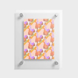 Girl Power - Diversity in Colour - Pattern Floating Acrylic Print