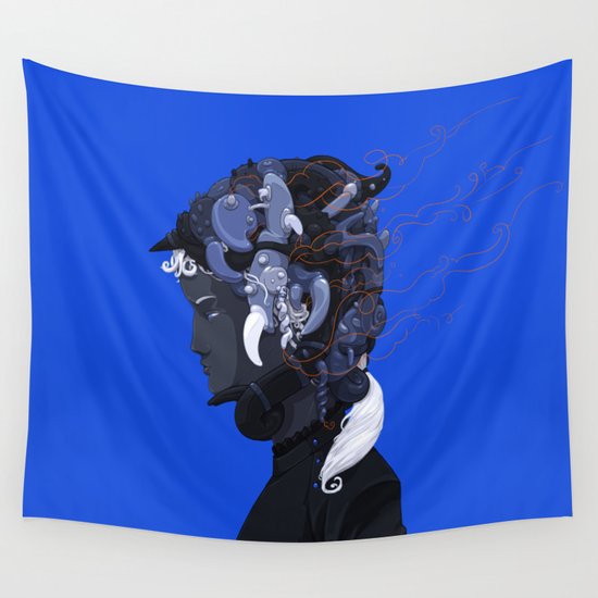 Lost in Thought Wall Tapestry