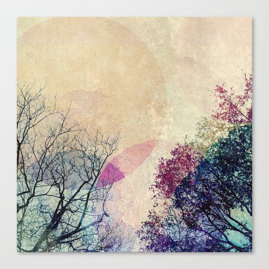 2 Trees Canvas Print