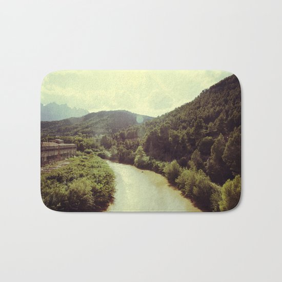 Between Mountains Bath Mat