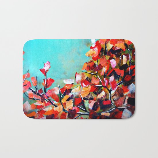 Fall Leaves Bath Mat