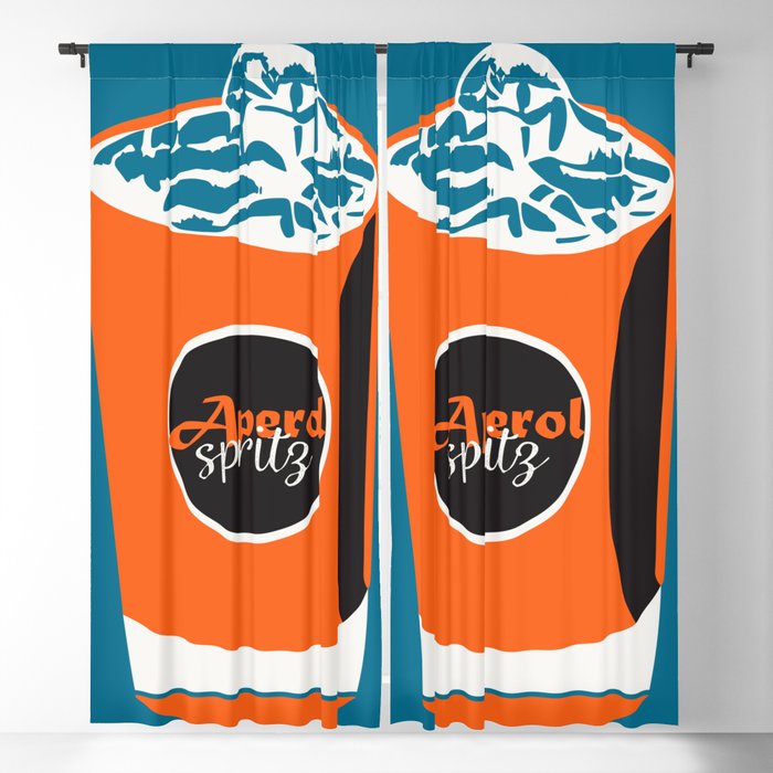 Aperol Spritz Blackout Curtain