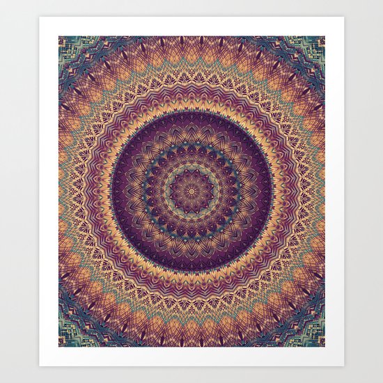 Mandala 541 Art Print