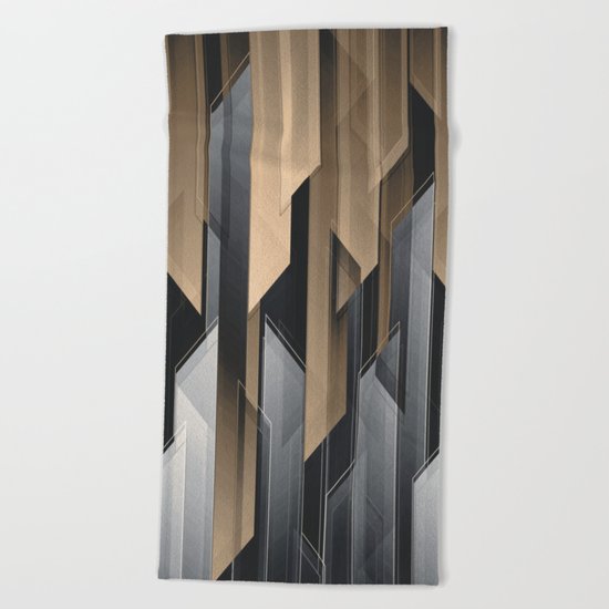 ABSTRACT 17 Beach Towel