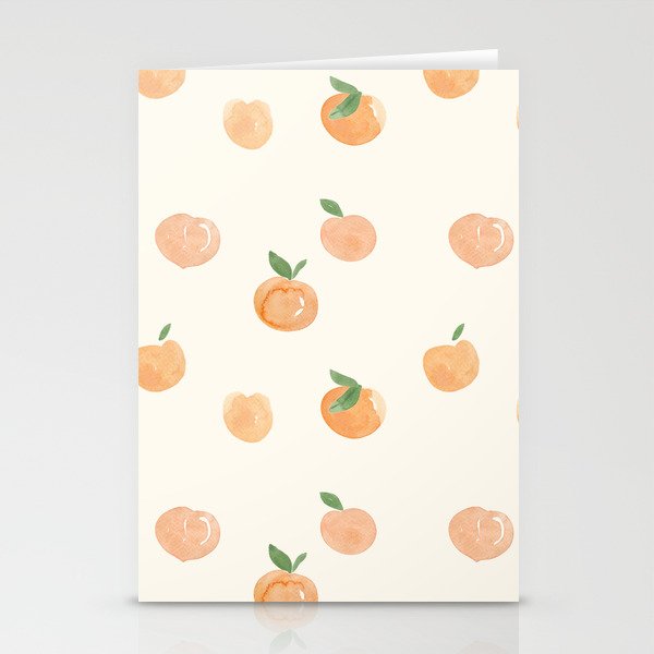 just peachy Stationery Cards