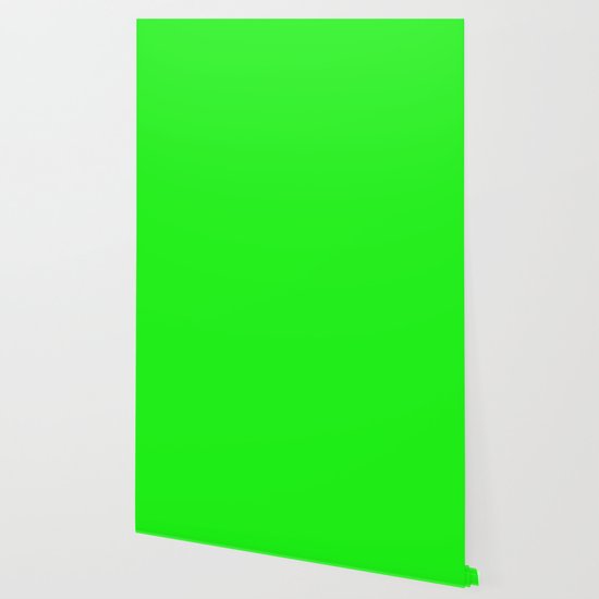 From The Crayon Box Electric Lime Bright Green Neon Green Solid Color Wallpaper By Simplysolids Society6