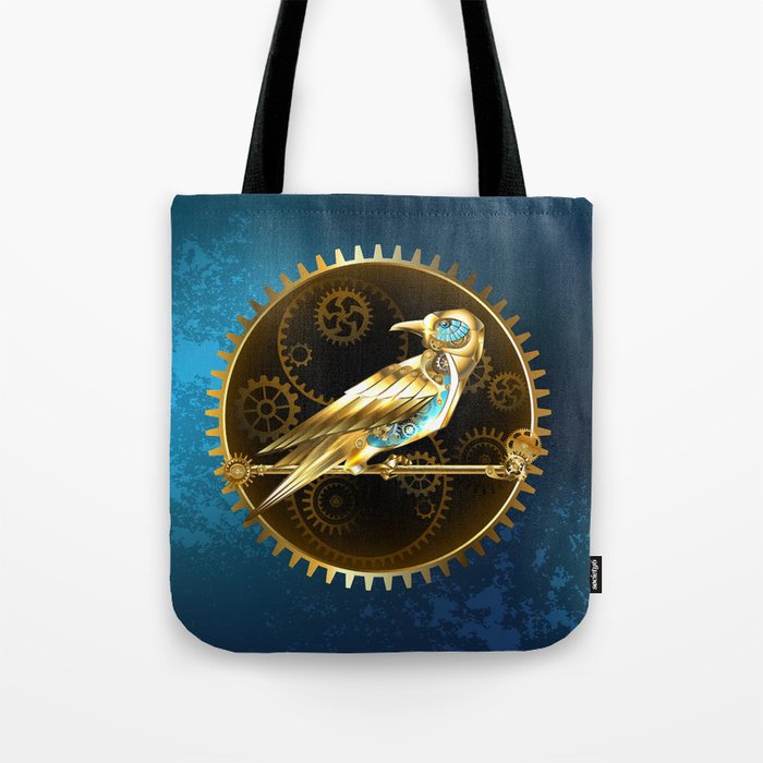 Mechanical Bird ( Steampunk ) Tote Bag