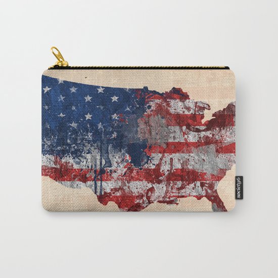 map USA Carry-All Pouch