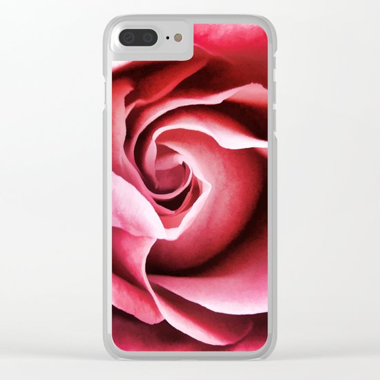 A Rose Clear iPhone Case
