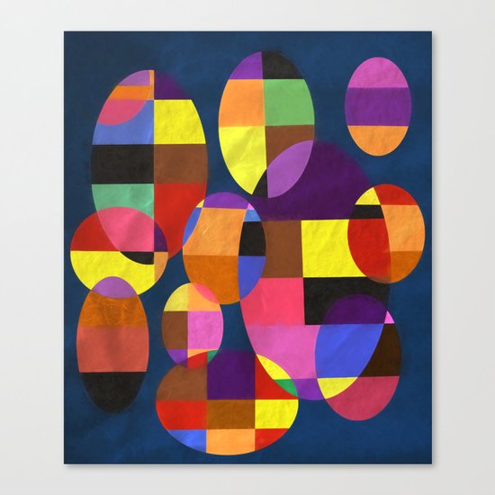 Abstract #372 Canvas Print