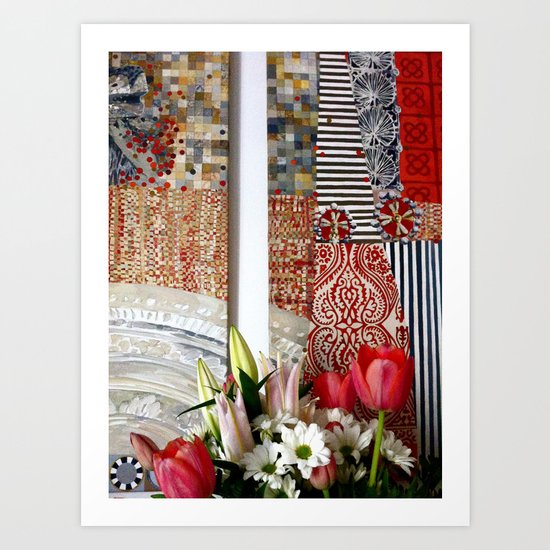 Birthday Bouquet Art Print