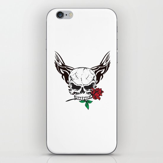 skull II iPhone & iPod Skin