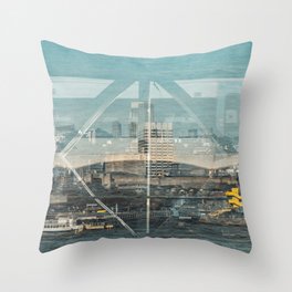 Layers of London 1 Throw Pillow