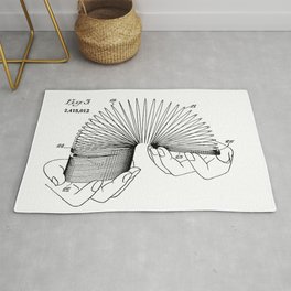 Use of Toy Slinky Rug