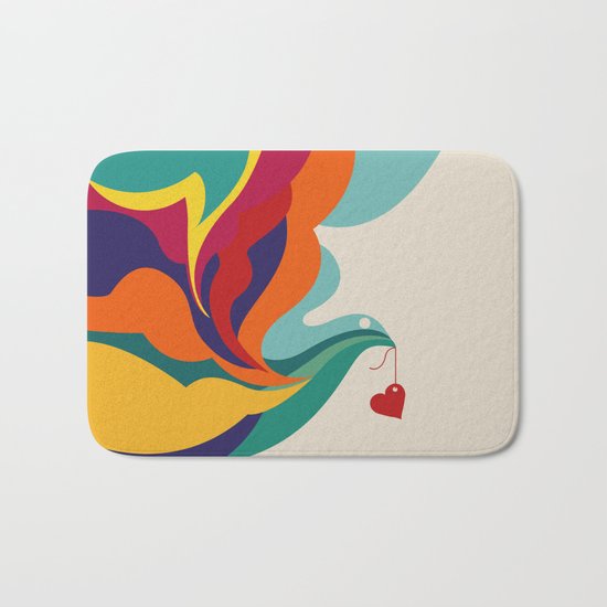 Love Message Bath Mat