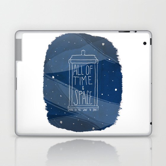 All Of Time And Space Laptop & iPad Skin