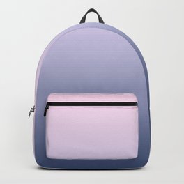 Ombre Millennial Pink Lilac Blue Gradient Pattern Backpack