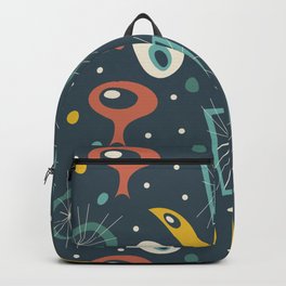 Mid Century Modern Abstract Shapes 11 Backpack