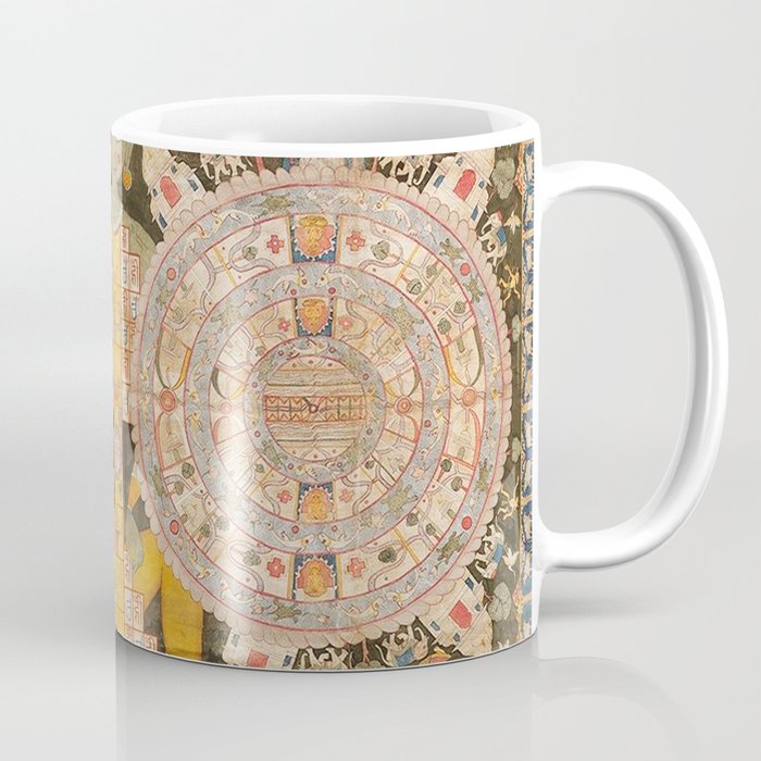 Cosmological Jain Double Mandala Adhaidvipa Coffee Mug