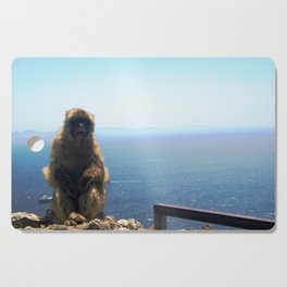 Monkey on Mt Gibraltar Cutting Board