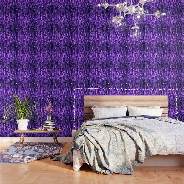 Purple Fractal Wallpaper