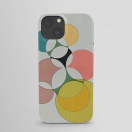 Abstract 15 - Pool Table iPhone Case