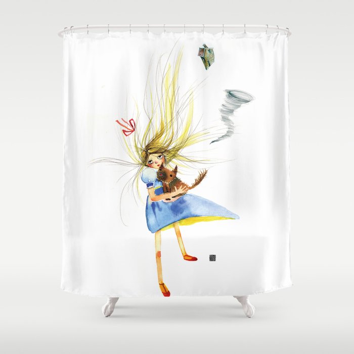 HOLD ON TOTO Shower Curtain