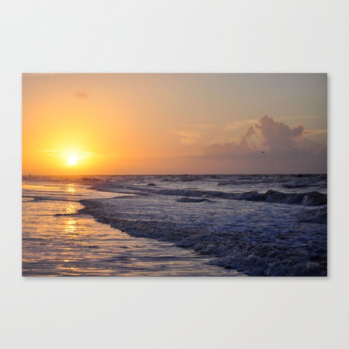 Sunrise in Hilton Head Canvas Print
