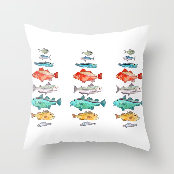 Fish Throw Pillow