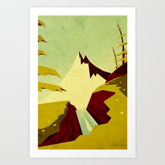 Into the wild Art Print