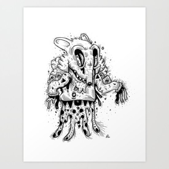 Happy Madness Art Print