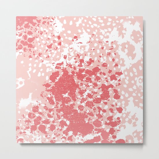 Brooke - abstract painting minimal modern art print home decor must haves Metal Print